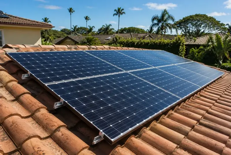 Installation de panneaux solaires à Boussois